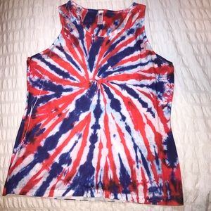 ✨3 for $15✨Fourth of July tank top red white blue